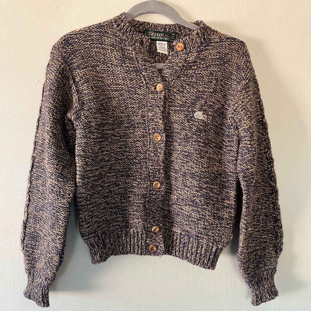 Vintage Wool Lacoste Sweater (women’s small)